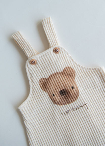 Bio Nova Overall 2-Teiliges Set Natur