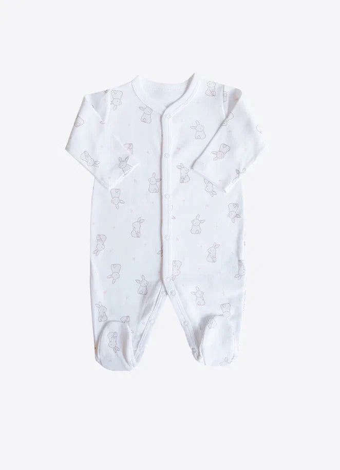 BIO STRAMPLER 3-TEILIGES SET CUTE RABBIT