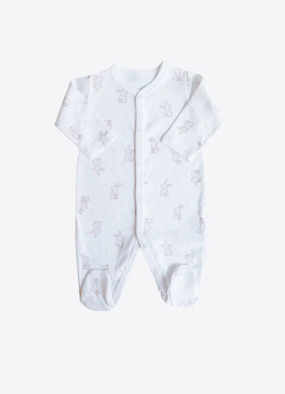 BIO STRAMPLER 3-TEILIGES SET CUTE RABBIT