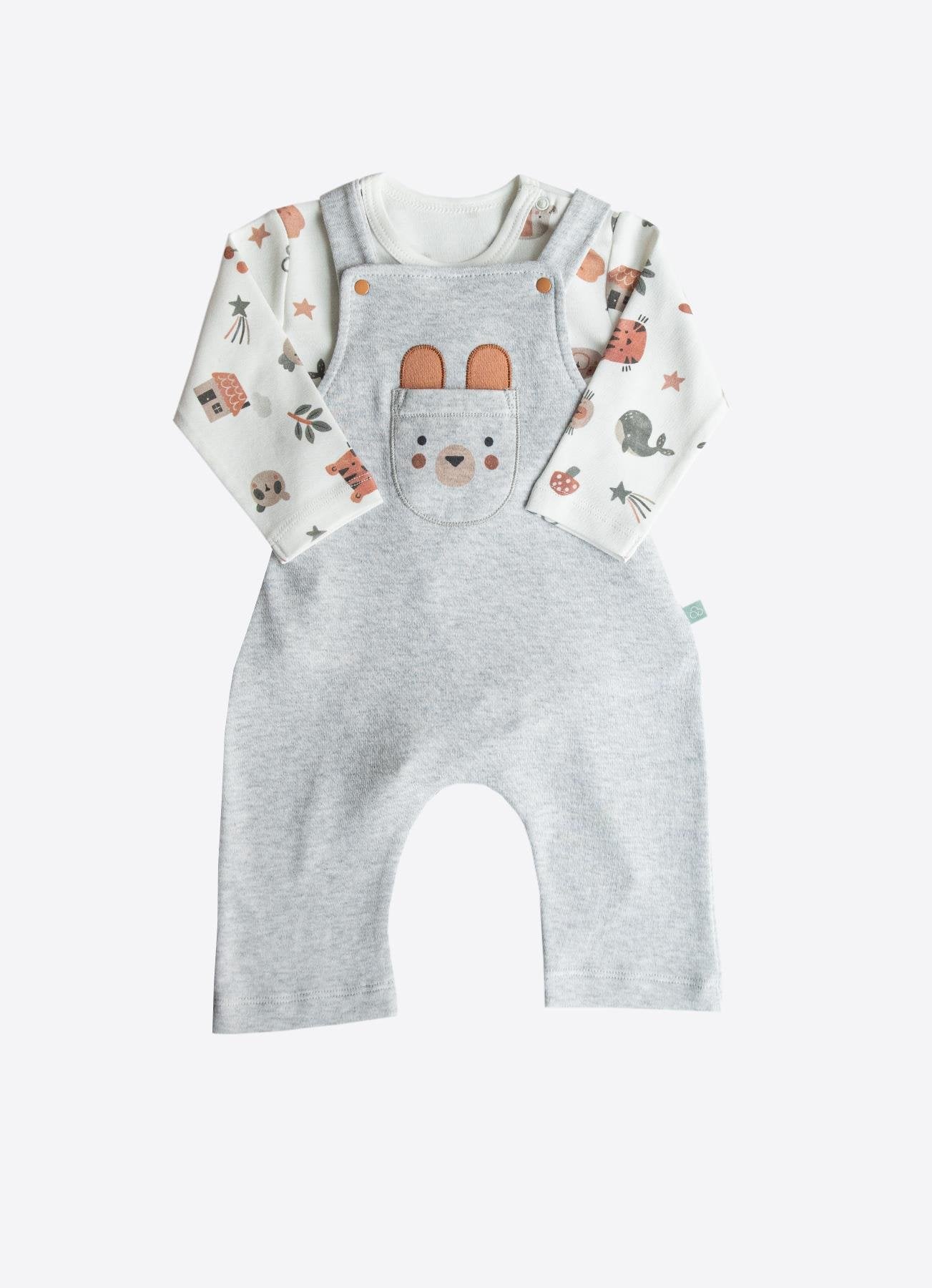 BIO LATZHOSE WOODLAND 2ER SET