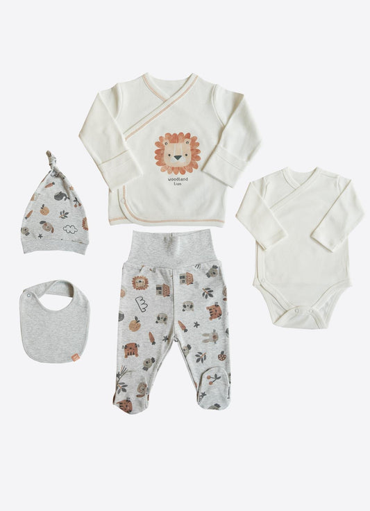 BIO 5ER NEWBORN SET WOODLAND