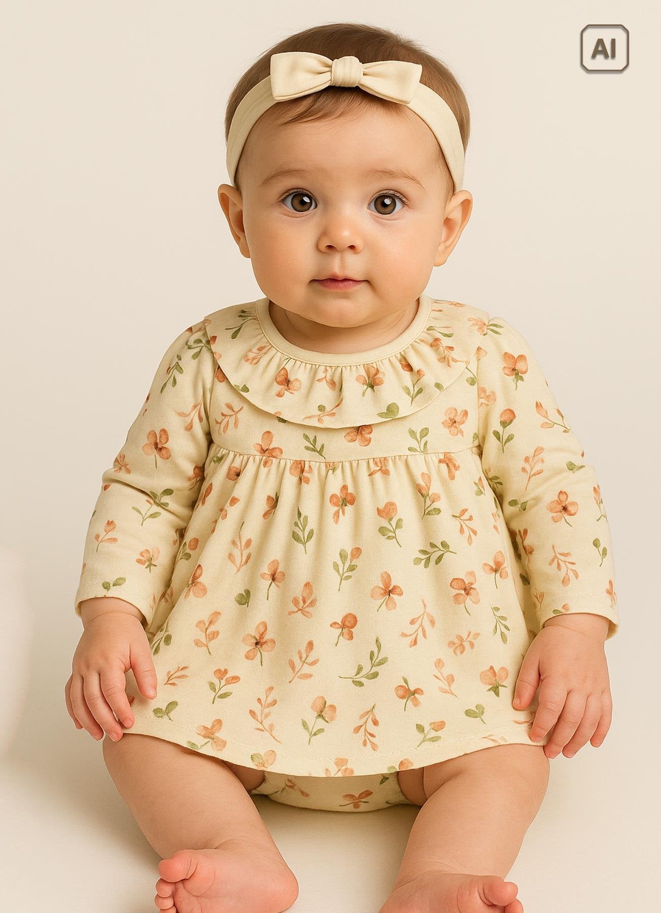 Bio Kleid Tina mit Stirnband 2-Teiliges Set