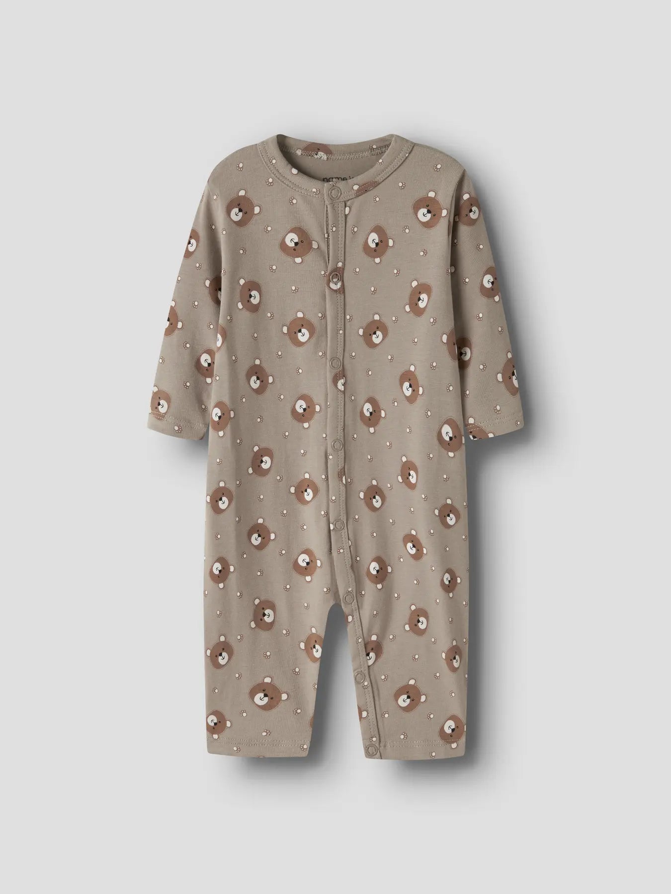 STRAMPLER NIGHTSUIT VINATAGE KHAKI BEAR