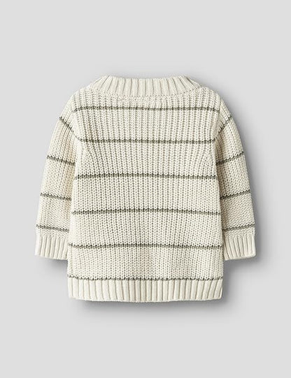 SWEATSGIRT EMLEN STRIPE COCONUT MILK