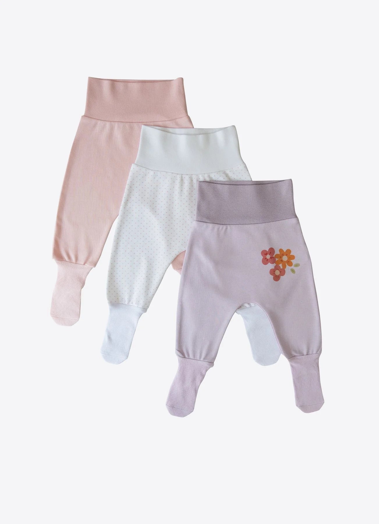 Organic Höschen mit Socken 3er Set