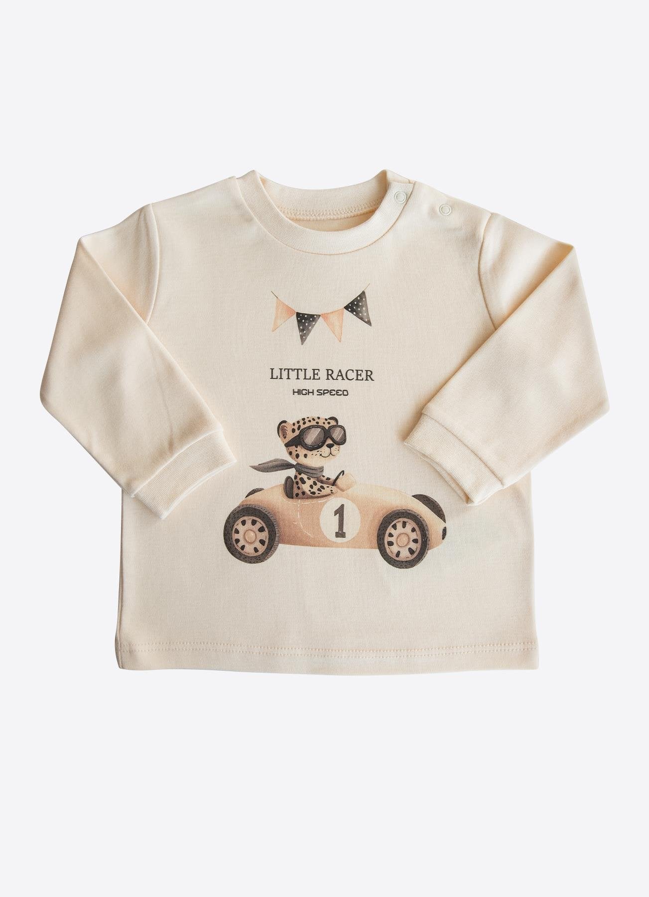 Little Racer 2-Teiliges Set Beige