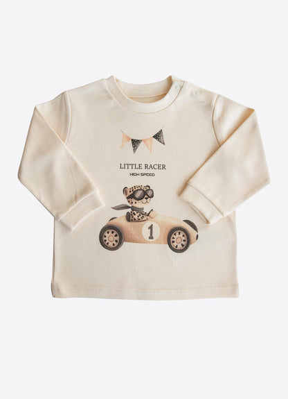 Little Racer 2-Teiliges Set Beige